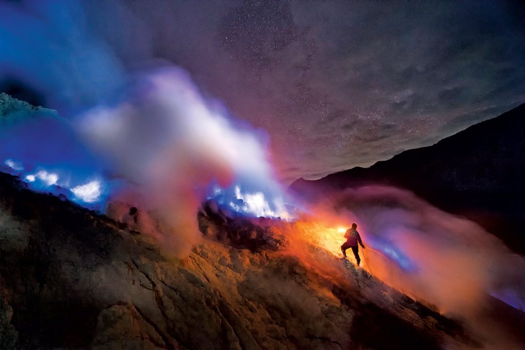 Kawah Ijen Krater, Java (Indonesië)
