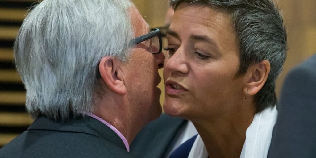 Juncker et Vestager