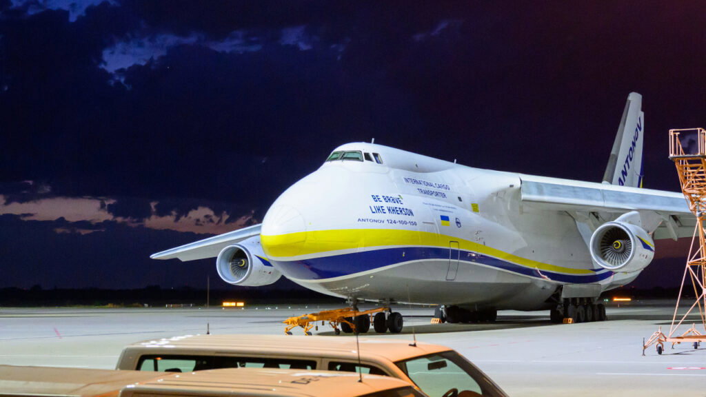 Antonov AN-124 oekraïne ukraine leipzig 2026