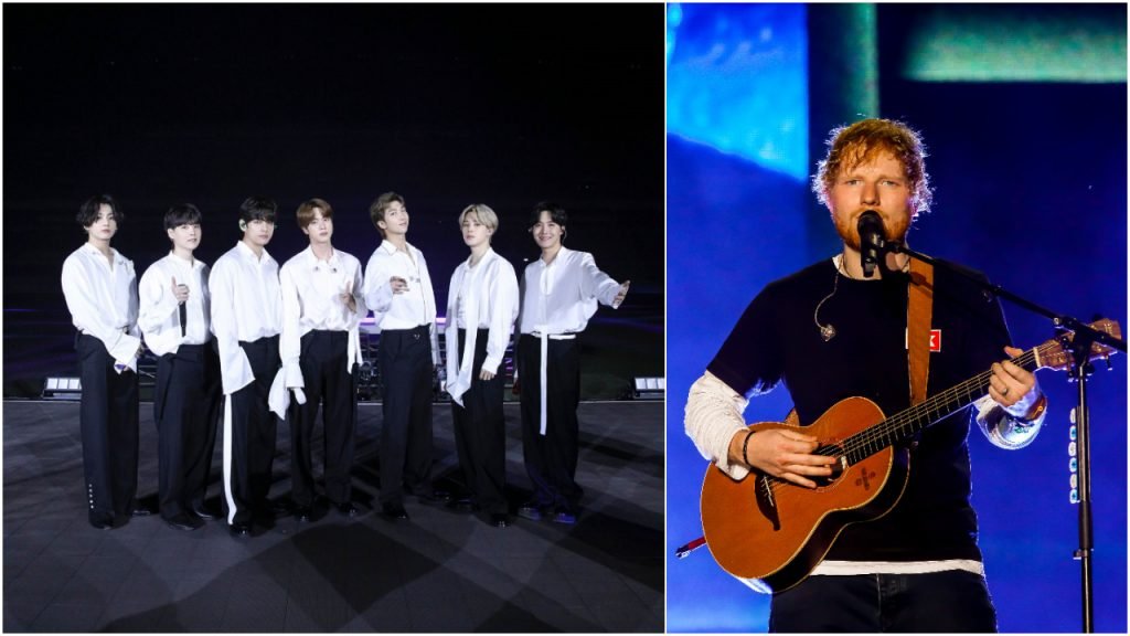 Nu ook officieel: Ed Sheeran schreef mee aan nieuw BTS ...