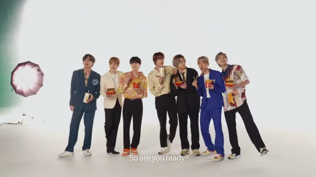 BTS McDonald's
