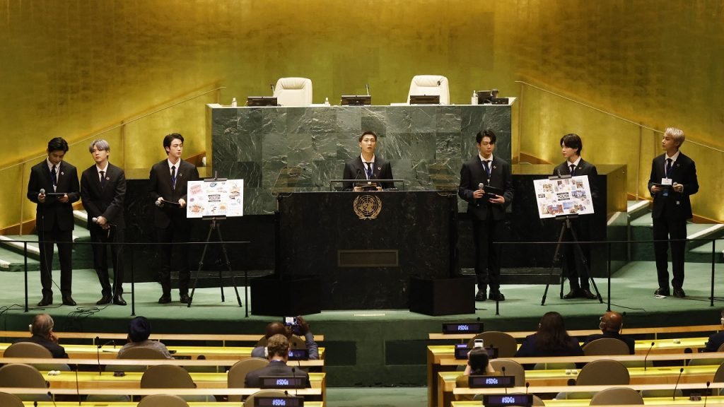 BTS Verenigde Naties speech 2021