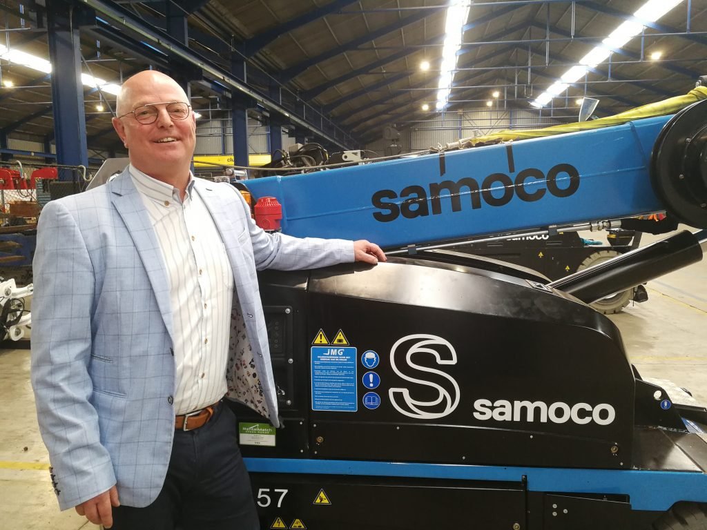 Bart Kinat, business unit manager van Samoco voor het filaal in Genk
