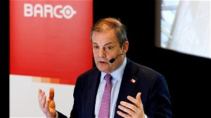 Barco krijgt ferme klap op de beurs