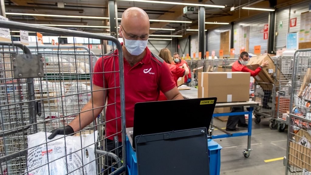 Bpost pakjes sorteren
