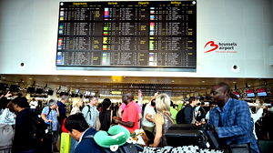 Europese luchthavens, waaronder Brussels Airport, blijven gevolgen cyberaanval voelen