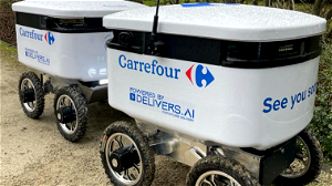 Carrefour België zet experiment op met autonome bezorgrobot