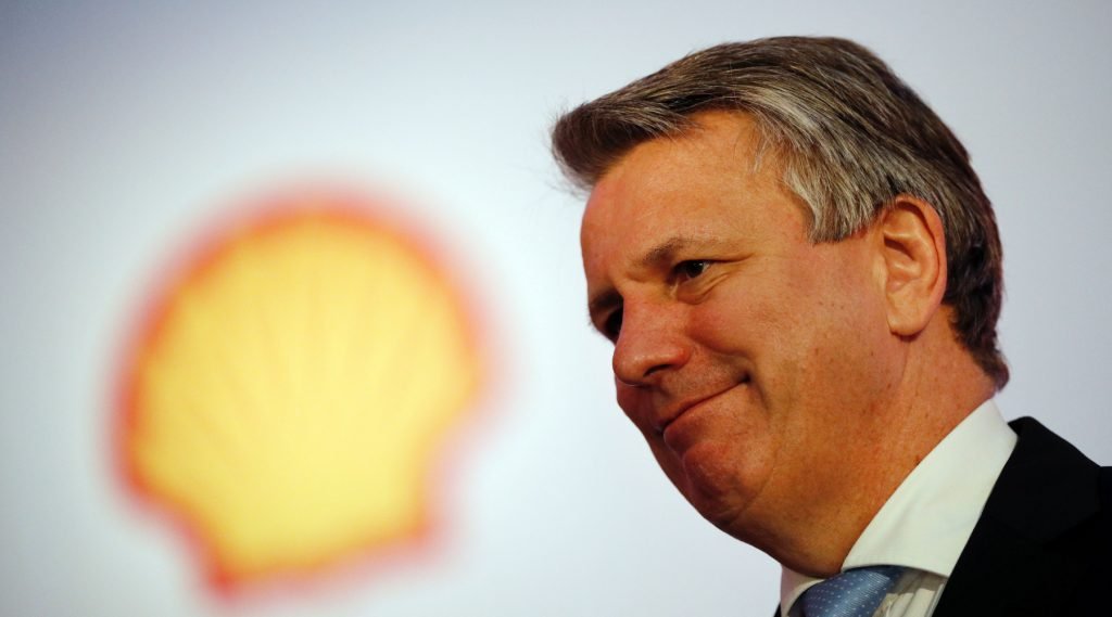De CEO van Shell Ben van Beurden
