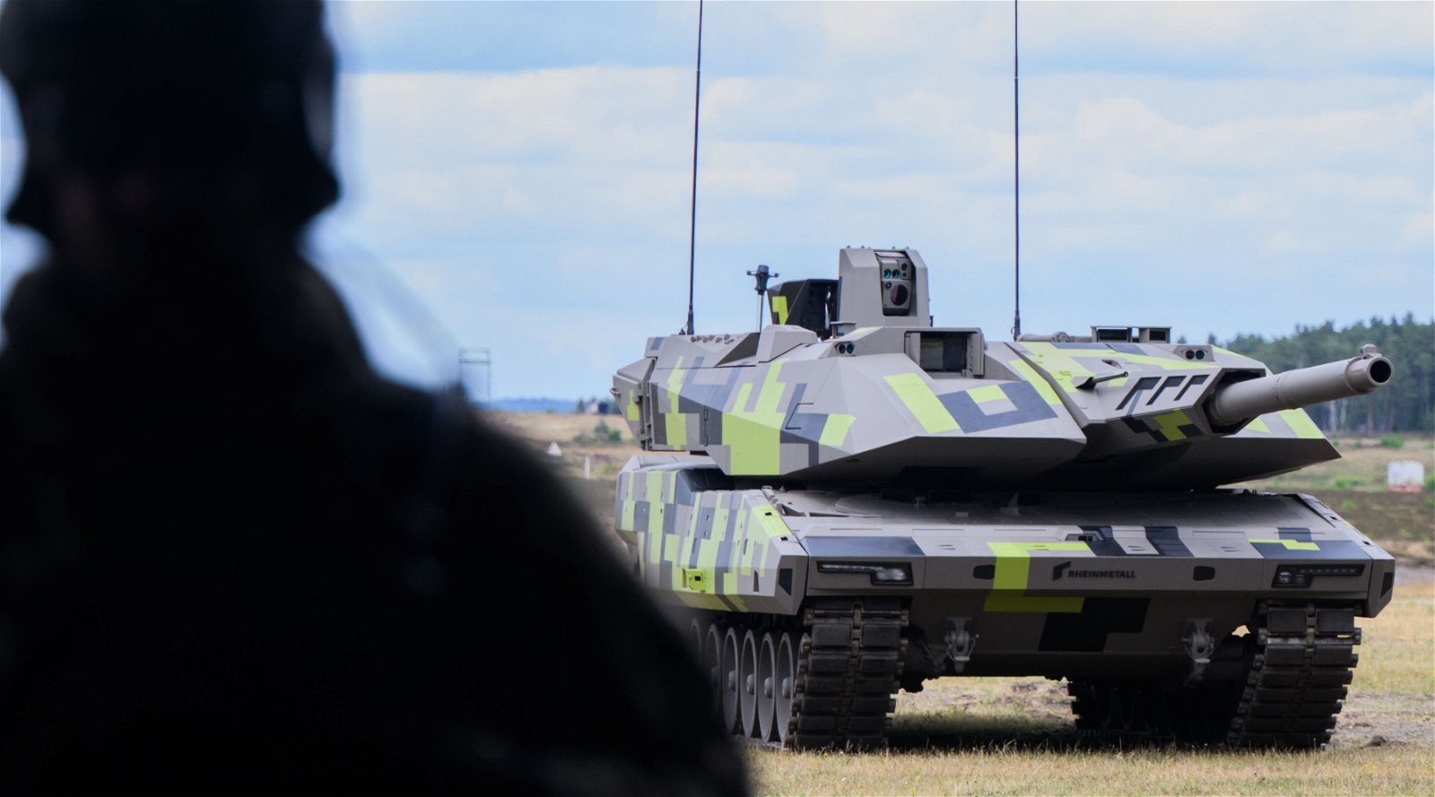 Deutsche Panther scheinen auf dem Weg in die Ukraine zu sein