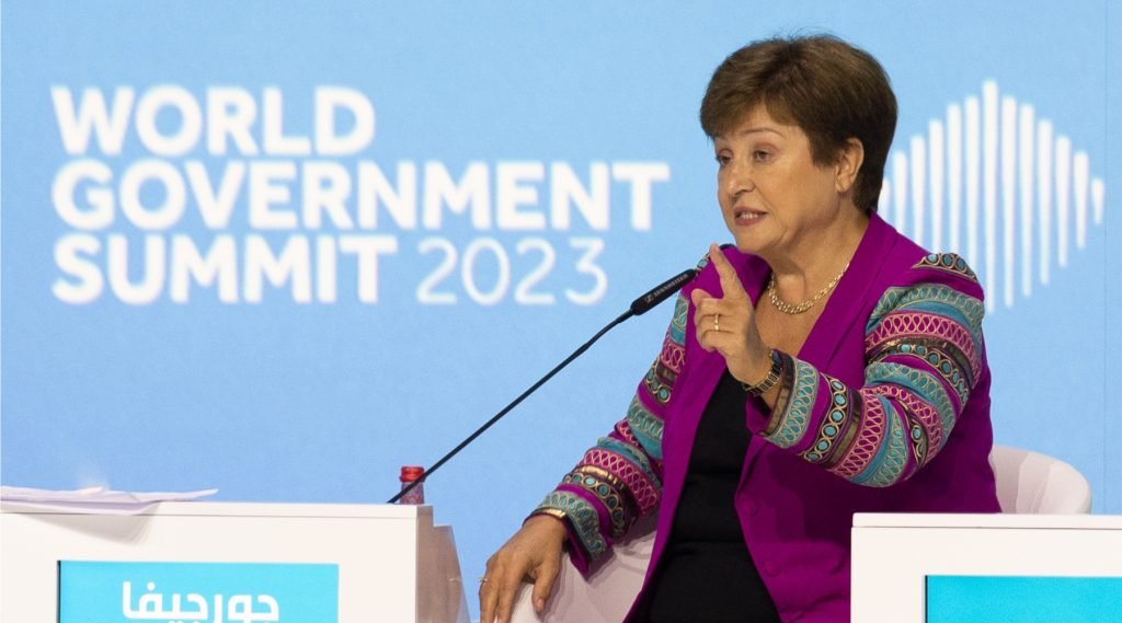 Kristalina Georgieva van het IMF