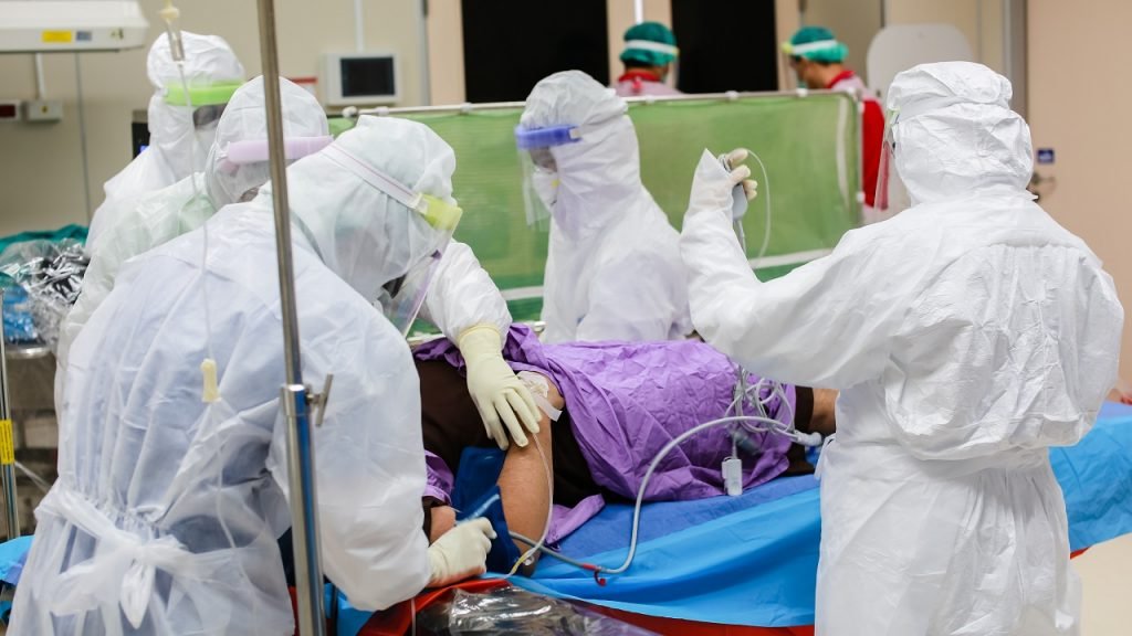 Coronavirus ziekenhuis dokters patient