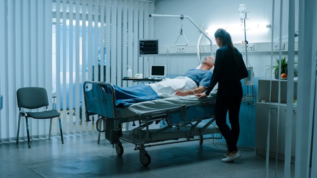 Coronavirus ziekenhuis patient