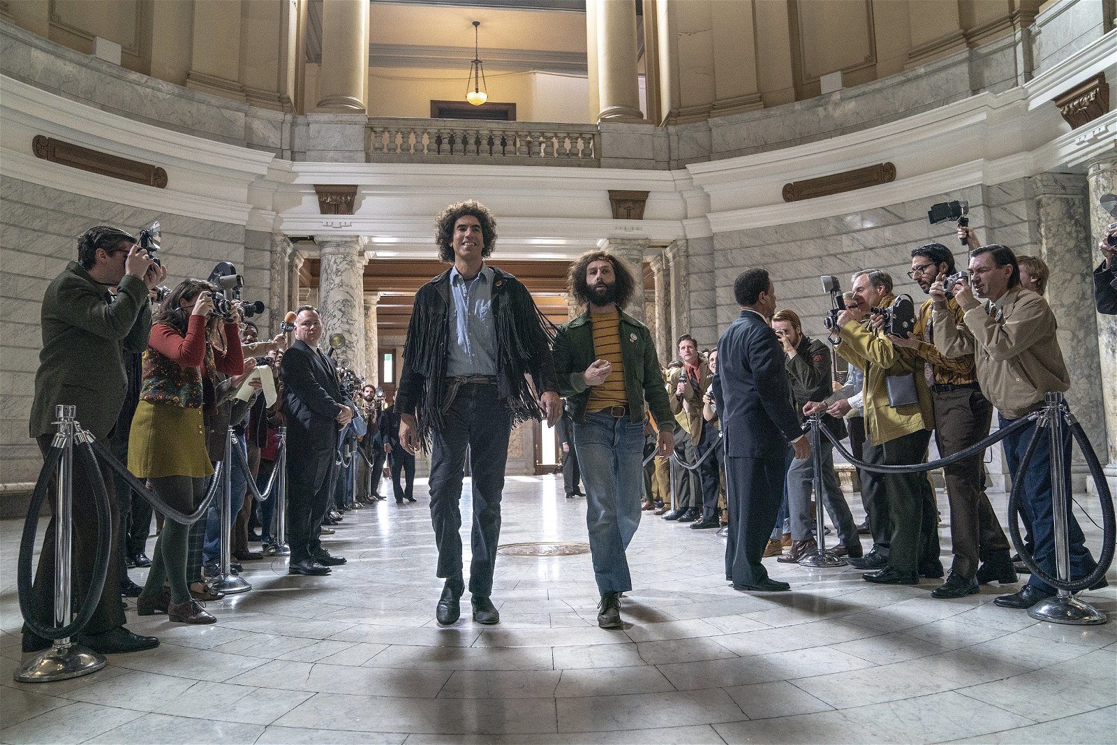 Het worden ongetwijfeld vreemde Oscars dit jaar, maar de Netflixfilm 'The Trial Of The Chicago