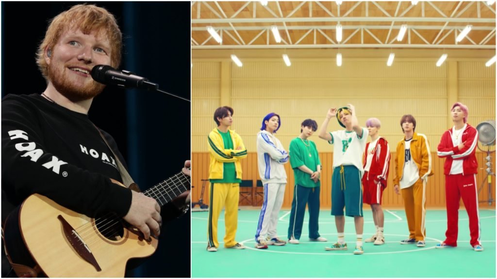 Ed Sheeran BTS