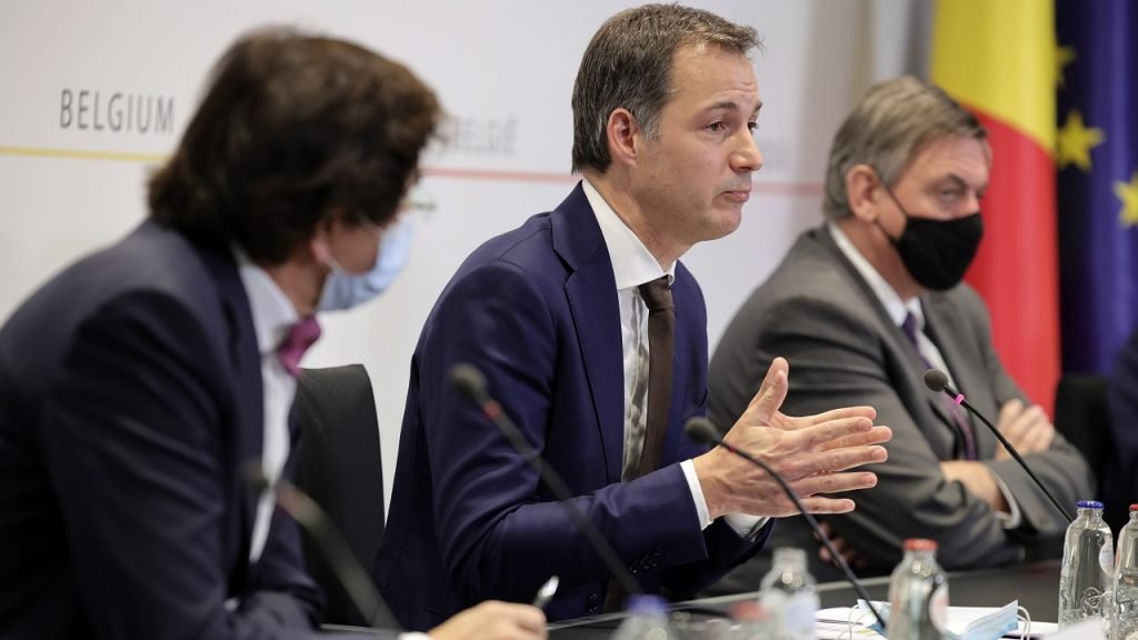 Elio Di Rupo Alexander De Croo Jan Jambon Overlegcomité