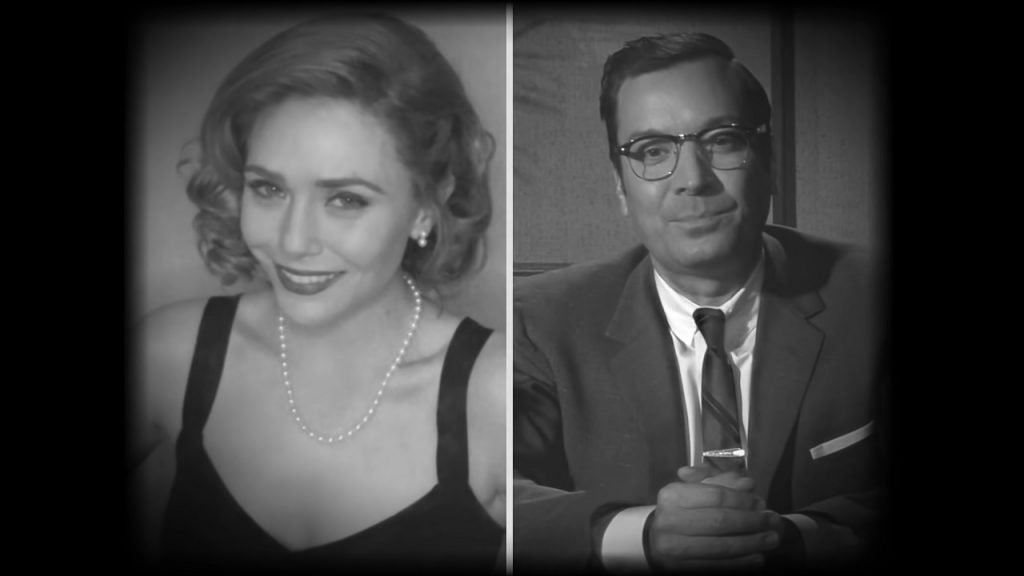 Elizabeth Olsen Jimmy Fallon WandaVision Tonight Show