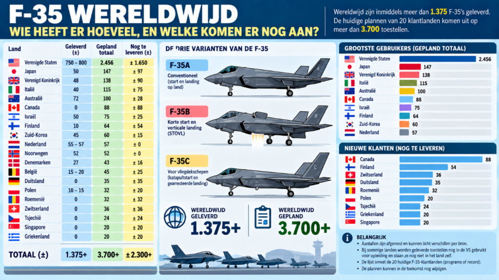 F-35 wereldwijd