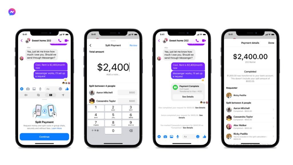 Facebook Messenger wil terugbetalen makkelijker maken met built-in applicatie