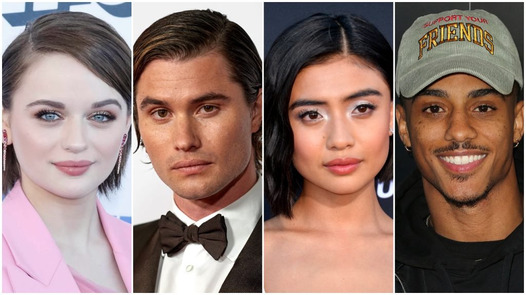 Joey King, Chase Stokes, Brianne Tju en Keith Powers