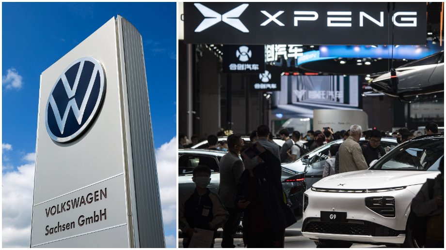 Tesla Competes with Chinese Brands in the Electric Car Market as Volkswagen Buys Stake in Xpeng