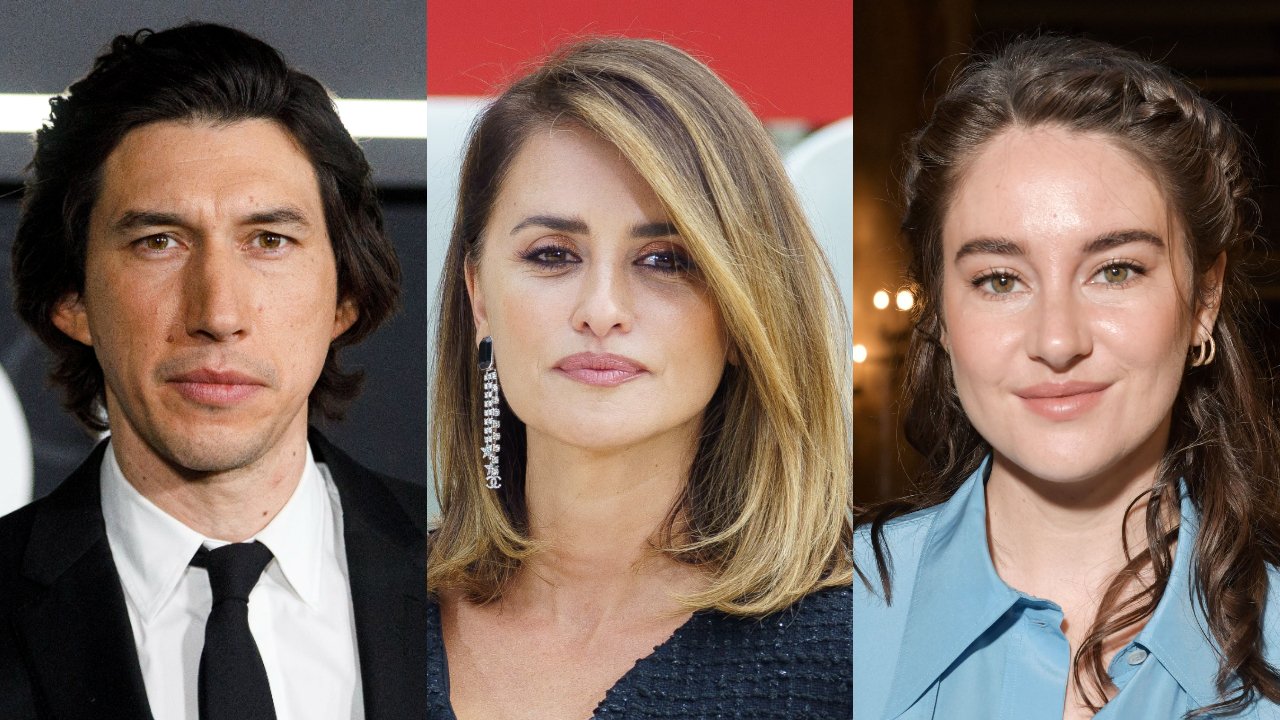 Adam Driver, Penélope Cruz en Shailene Woodley gecast in aankomende