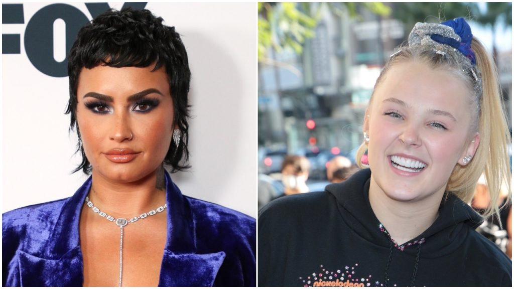 Demi Lovato en JoJo Siwa