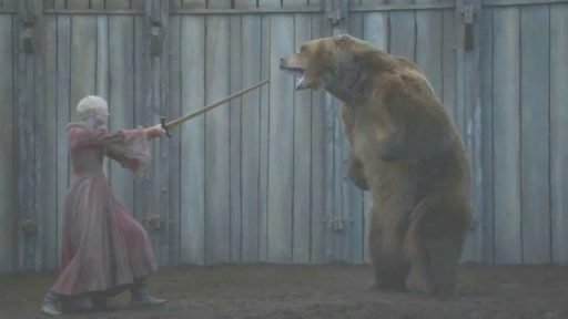 Game of Thrones Brienne of Tarth Bart the Bear