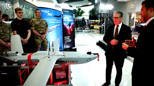 Britse Royal Air Force stelt nieuwe ultramoderne StormShroud drone voor