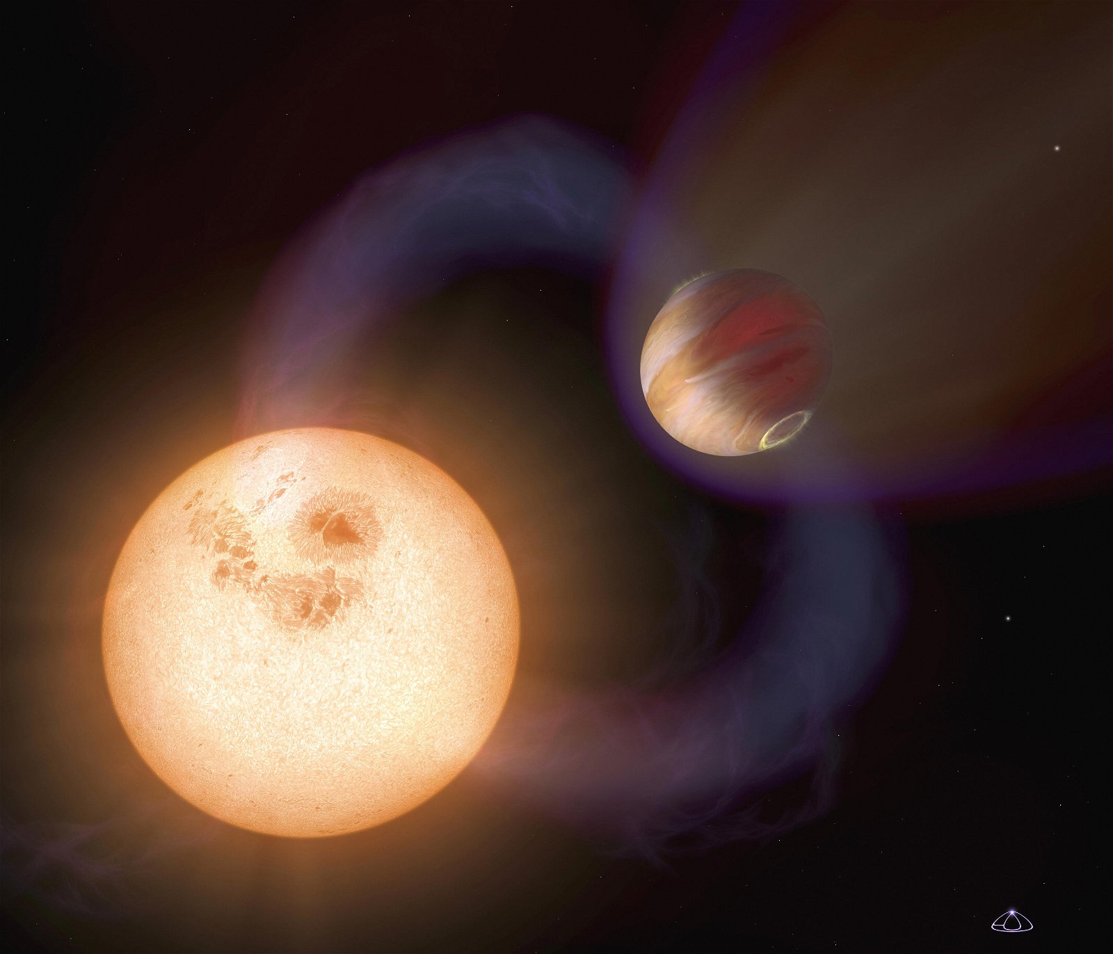 L’elemento più pesante mai scoperto nell’atmosfera di un pianeta extrasolare