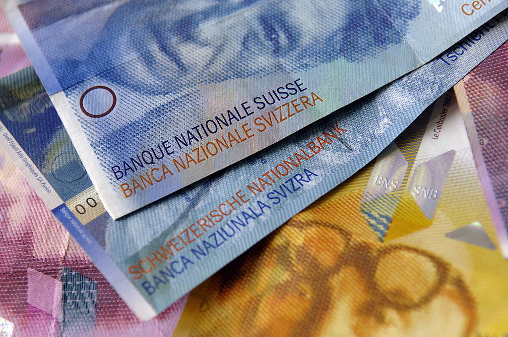 Forse stijging Zwitserse frank kan economische groei onder druk zetten
