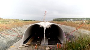 Aanleg Britse hogesnelheidslijn HS2 geconfronteerd met betonproblemen