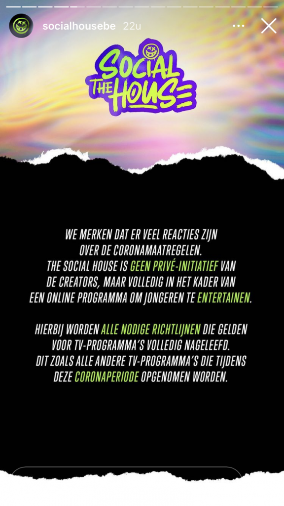 Social House reactie