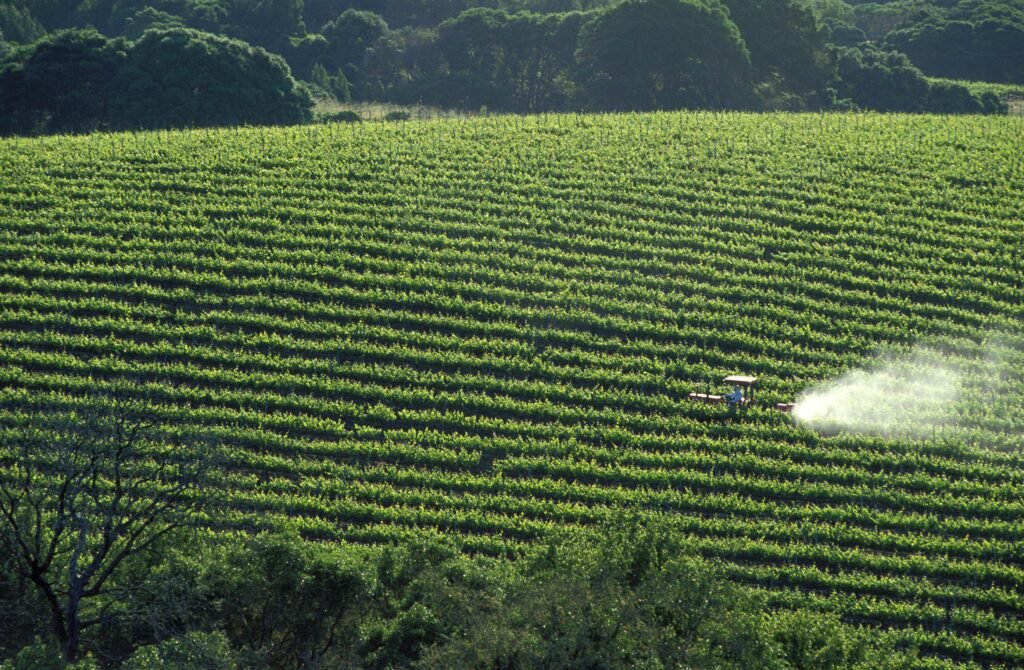 pesticidegebruik in Frankrijk
