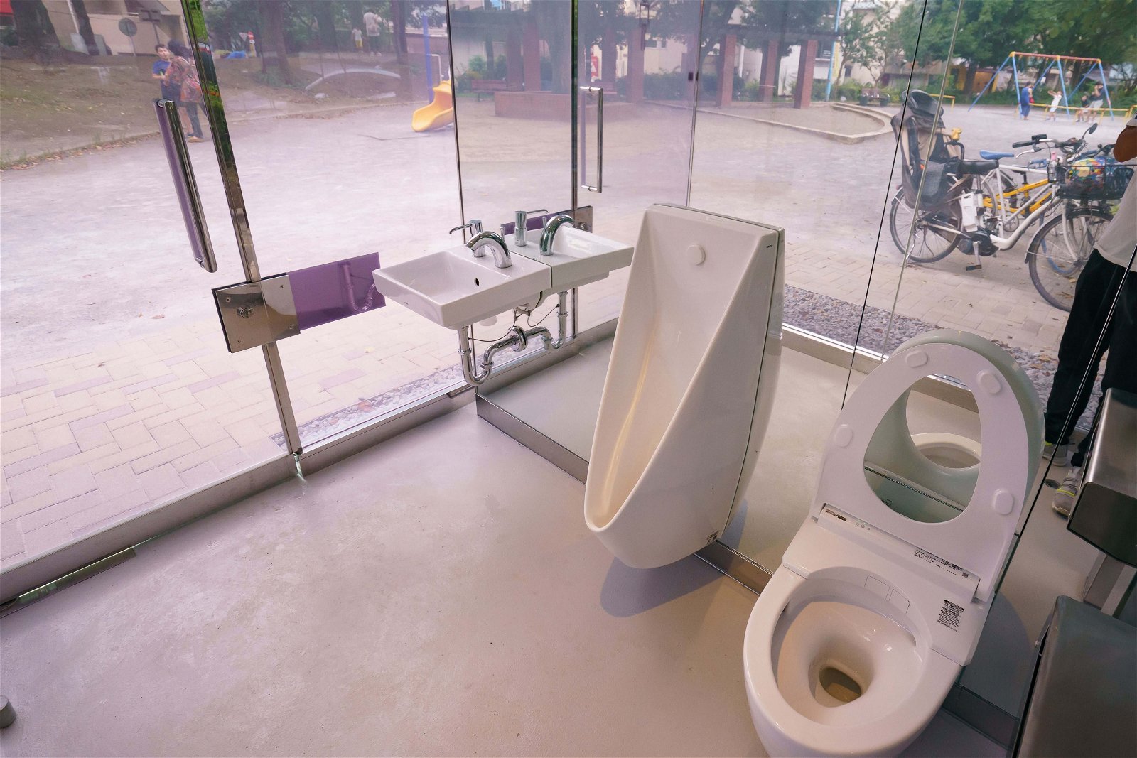 Un Theutois tente de faire percer les toilettes japonaises en