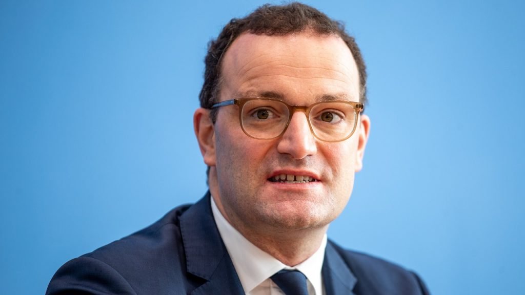 Jens Spahn minister Volksgezondheid Duitsland