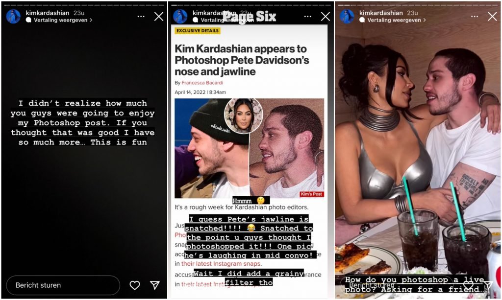 Kim Kardashian fotoshop Pete