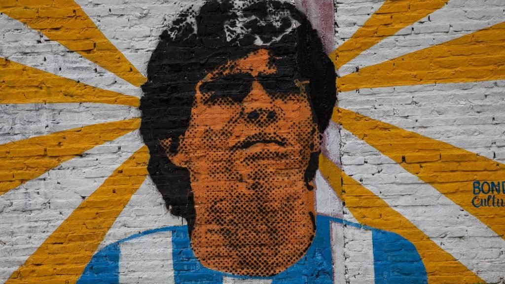 Maradona Argentinië mural