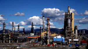 Incendie dans raffinerie pétrolière et gazière à Mongstad, Norvège