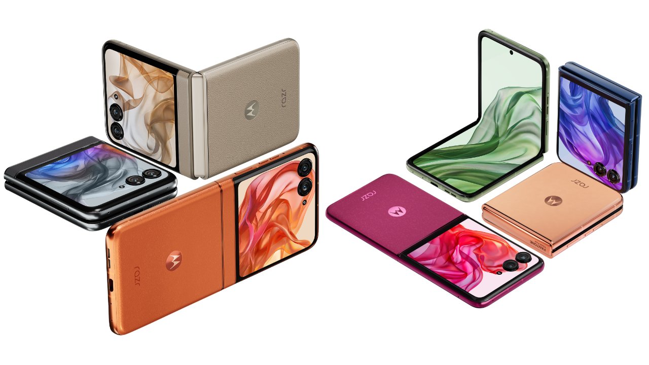 Motorola launches two new foldable smartphones with the Razr 50 and Razr 50 Ultra