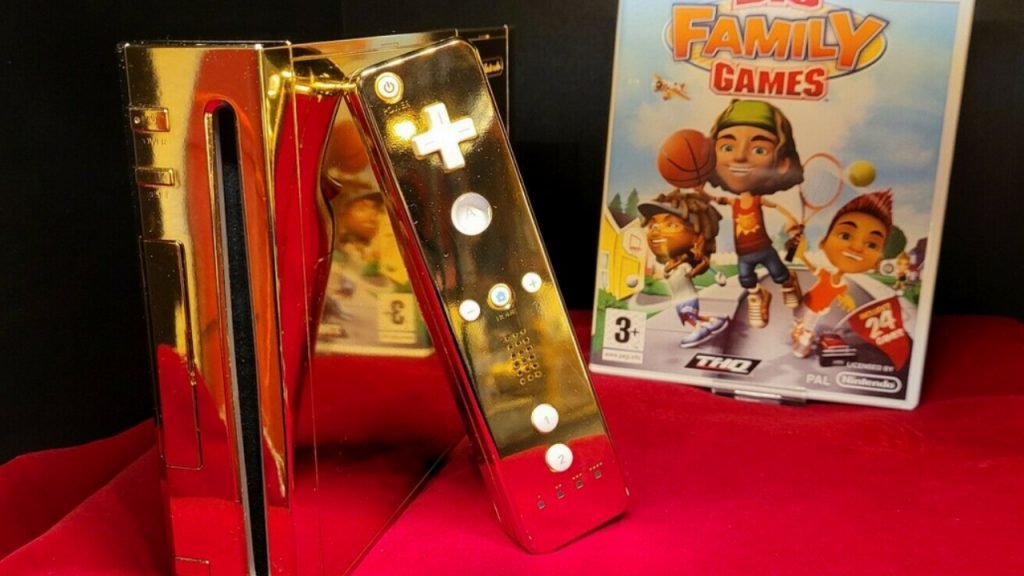Geavanceerd Goedaardig prototype Gouden Nintendo Wii gemaakt voor The Queen te koop voor 300.000 dollar -  Newsmonkey