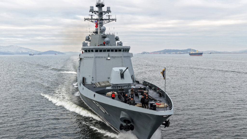 Noord-korea Corée du nord torpedobootjager destroyer Choe Hyon KCNA 2026