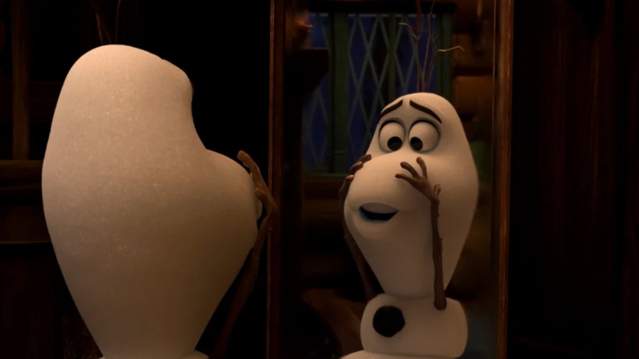 Olaf uit 'Frozen' was in eerste instantie een gemene, bittere sneeuwpop