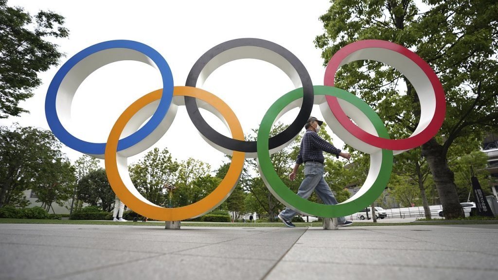 Olympische Spelen Tokio ringen
