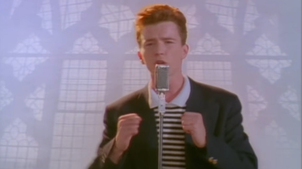 rick astley never gonna give you up lyrics 10 hours