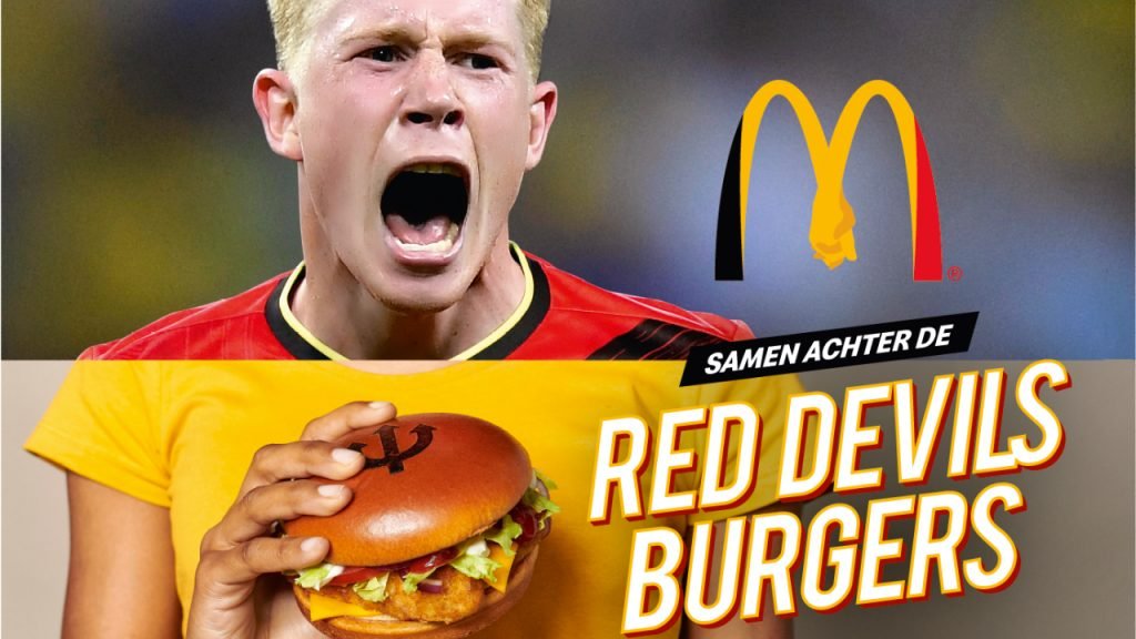 Rode Duivels McDonalds