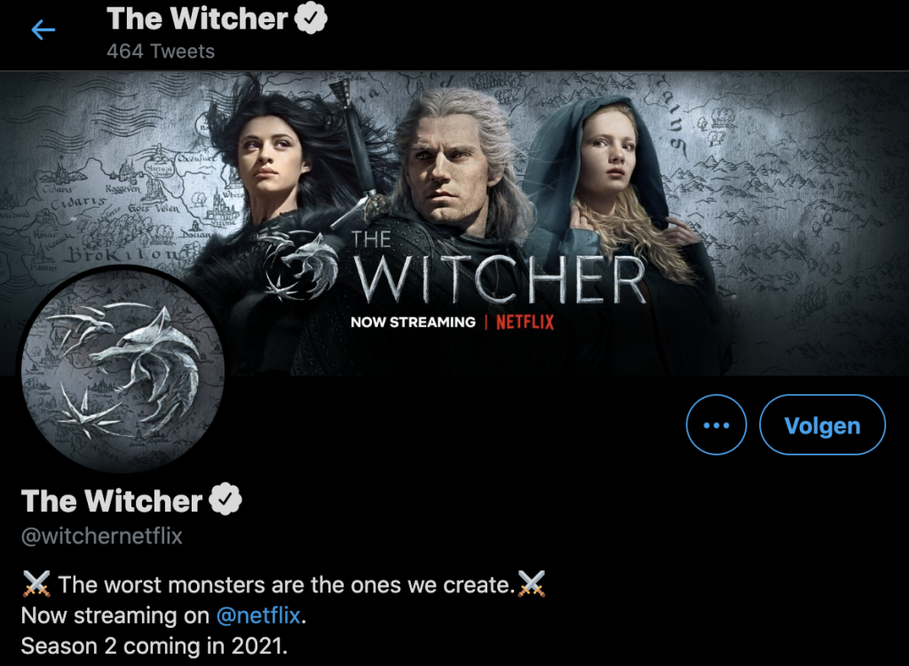 The Witcher Twitter