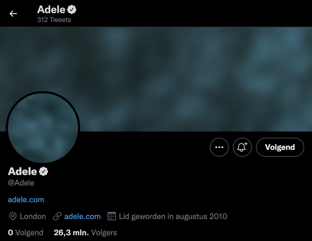 Twitter Adele