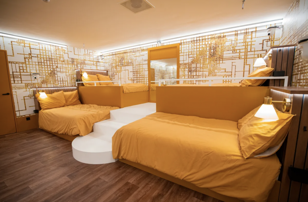 Gele slaapkamer Big Brother 2022