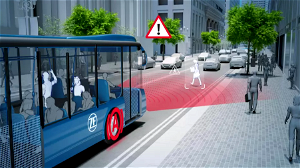 Nieuw remsysteem stadsbus beschermt ook passagiers