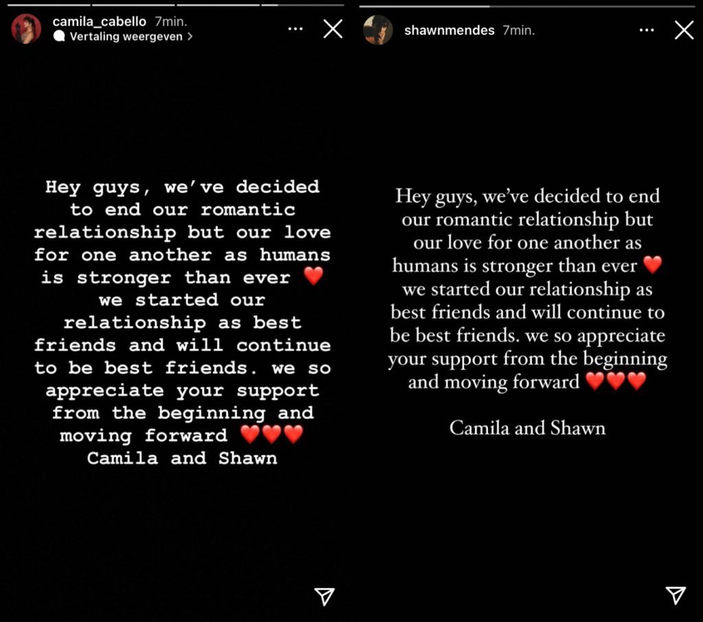 Shawn Camila statement
